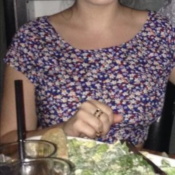 Floral crop top - Picture 4 of 4